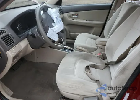 2008 Kia Spectra Ex from USA, damaged, VIN KNAFE121485545931